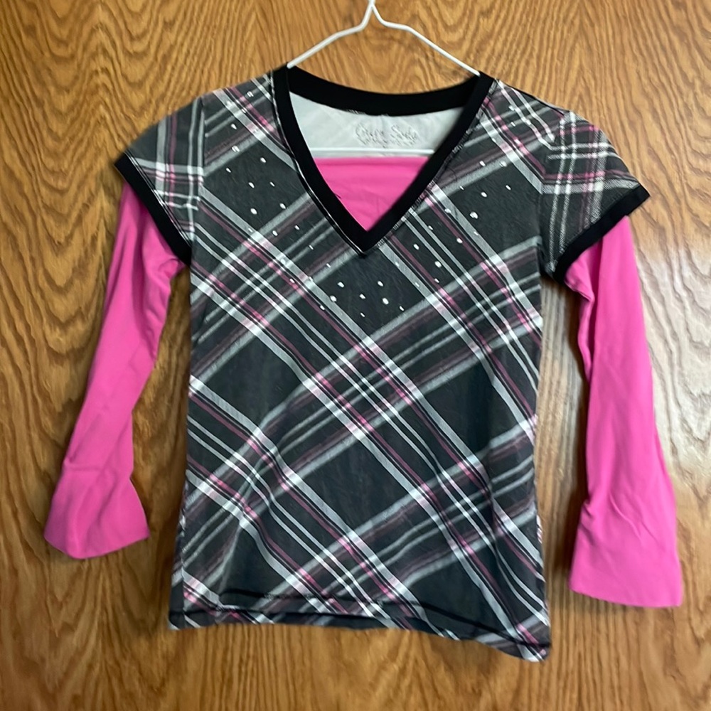 Green soda top